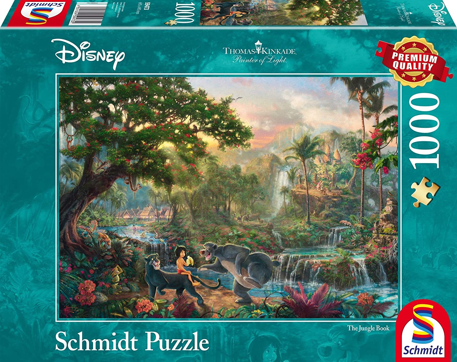 Disney Jungle Book Puzzel 1000 Stukjes