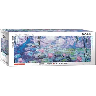 Eurographics Waterlilies - Claude Monet Panorama Puzzle 1000 Pieces