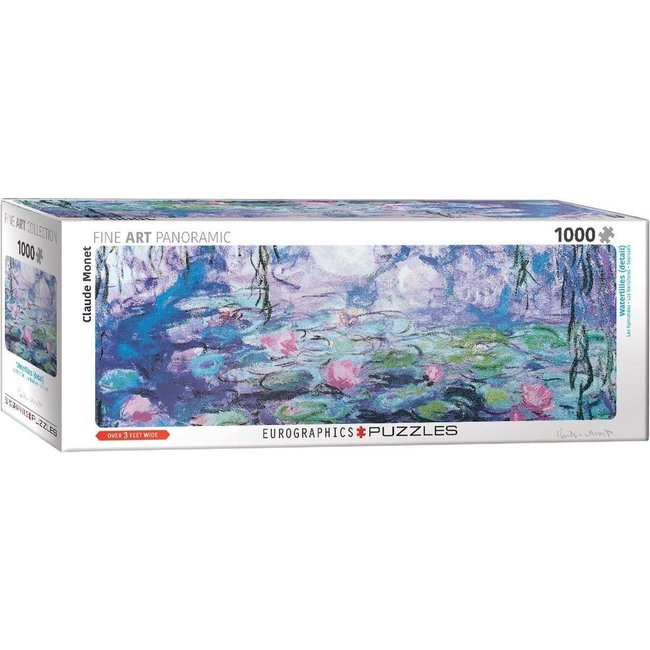 Nymphéas - Claude Monet Panorama Puzzle 1000 pièces
