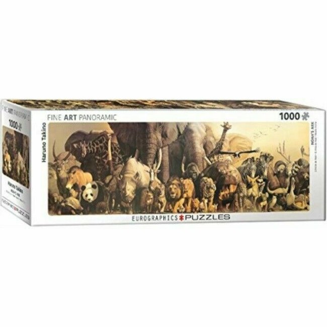 Noah's Ark - Haruo Takino Panorama Puzzel 1000 Stukjes