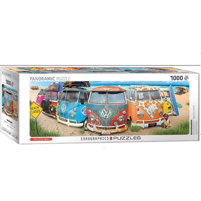 Volkswagen Bus 1000 Panorama Puzzle Pieces