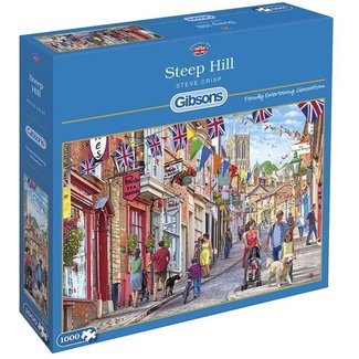 Gibsons Puzzle Steep Hill 1000 piezas