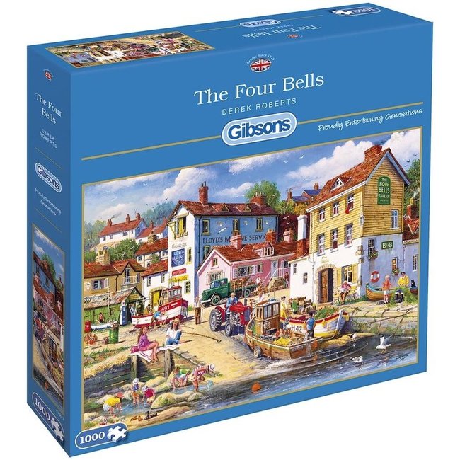 Gibsons The Four Bells Puzzel 1000 Stukjes