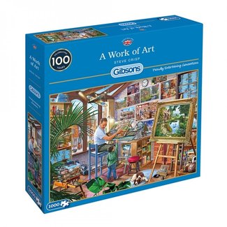 Gibsons A Work of Art Puzzle 1000 Pieces