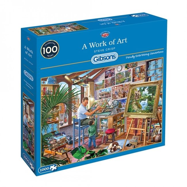 A Work of Art Puzzle 1000 Pieces