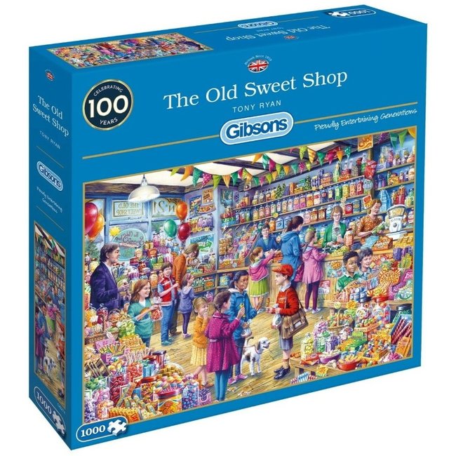 Gibsons The Old Sweet Shop 1000 Puzzle Pieces