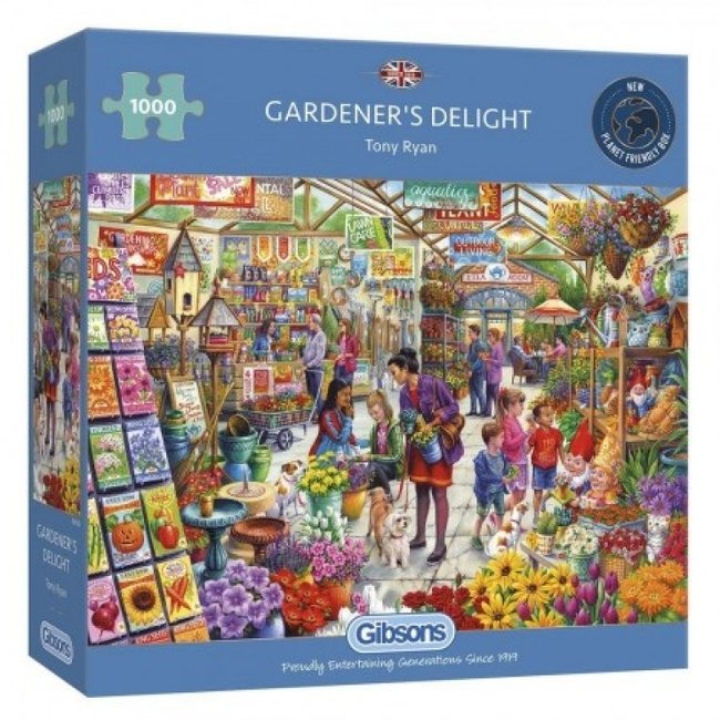 Gibsons Puzzle 1000 pezzi di Gardener's Delight