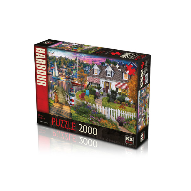 KS Games Charles Harbour Puzzle 2000 Pieces