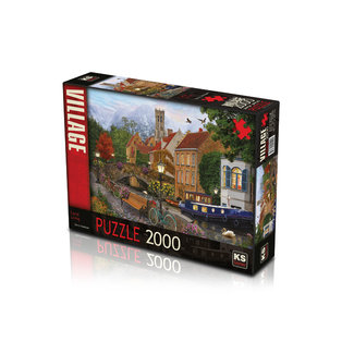 KS Games Puzzle Canal Living 2000 pezzi