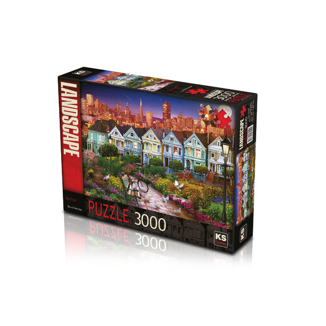 San Fran 3000 Puzzle Pieces