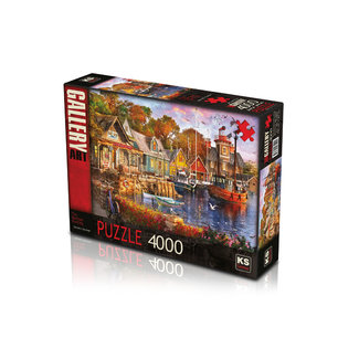 KS Games Der Hafen-Abend 4000 Puzzle Pieces
