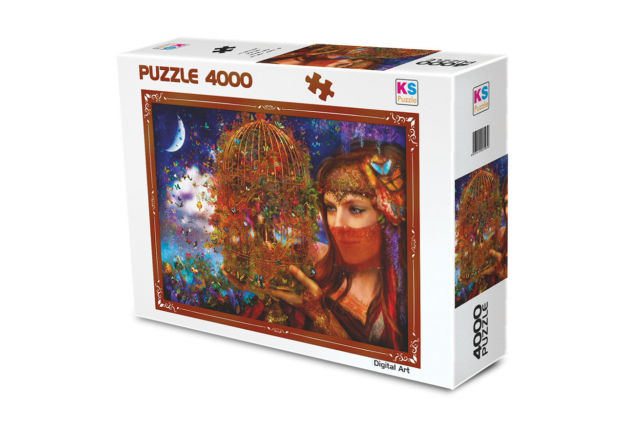 Her Butterfly Fairytale Puzzel 4000 Stukjes