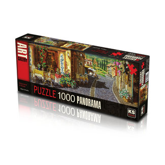 KS Games Ristorante Il Paiolo Puzzel 1000 Stukjes Panorama
