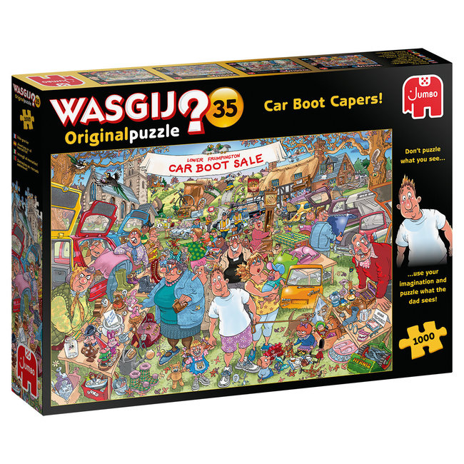 Jumbo Wasgij Original 35 Car Boot Capers Puzzle 1000 pezzi