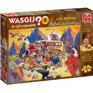 Jumbo Wasgij 5 Retro Last Minute Booking Puzzel 1000 stukjes