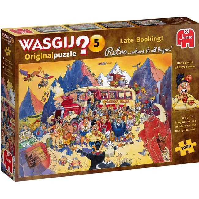 Wasgij 5 Retro Last Minute Booking Puzzel 1000 stukjes