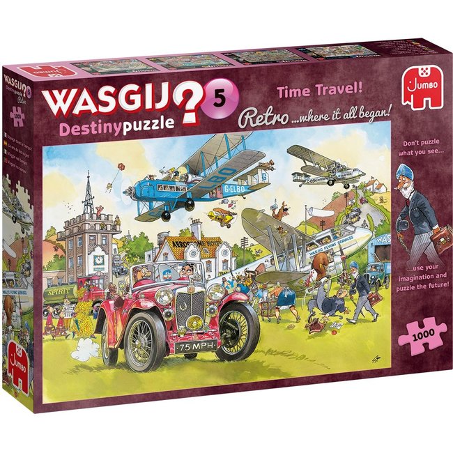 Jumbo Wasgij Destiny 5 Puzzle de viajes en el tiempo 1000 piezas