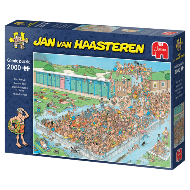 Jan van Haasteren - Baño atestado 2000 piezas