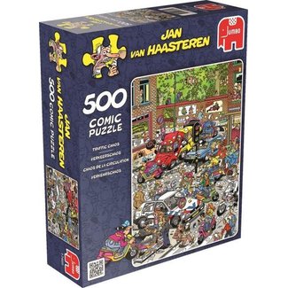 Jan van Haasteren Jan van Haasteren - Puzzle del caos del traffico 500 pezzi