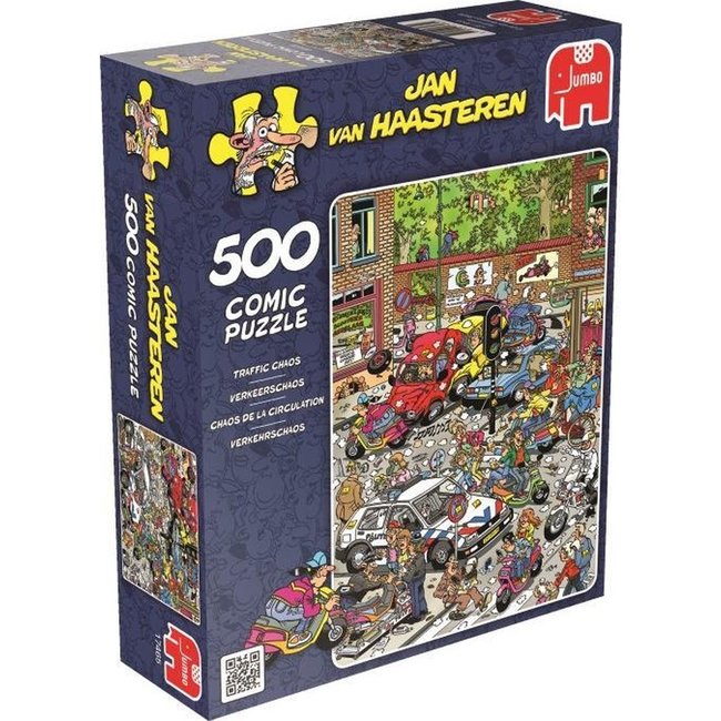Jan van Haasteren - Caos de tráfico Puzzle 500 piezas