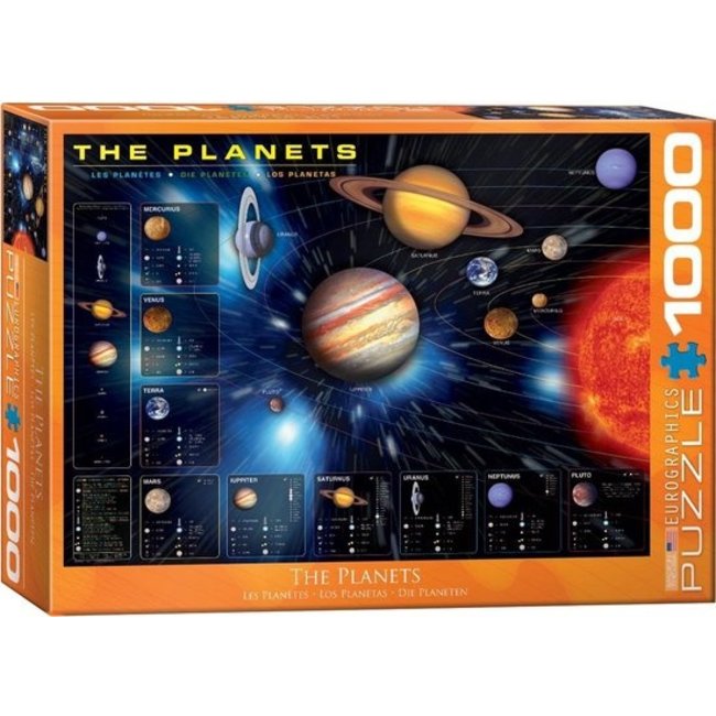 Puzzle dei pianeti 1000 pezzi