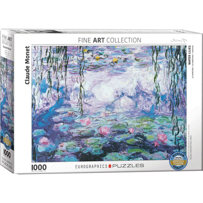Wasser-Lilien - Claude Monets 1000 Puzzle Pieces
