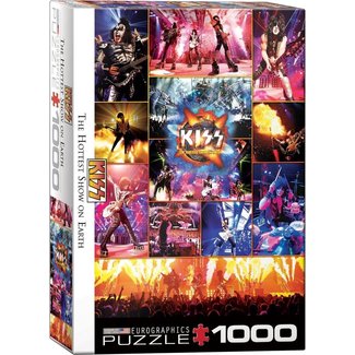 Eurographics KISS The Hottest Show on Earth Puzzle 1000 Pieces