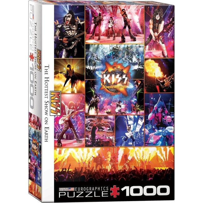 Eurographics KISS The Hottest Show on Earth Puzzle 1000 pièces