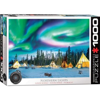 Eurographics Northern Lights - Yellowknife Puzzel 1000 Stukjes