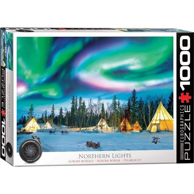 Aurora Boreal - Yellowknife Puzzle 1000 piezas