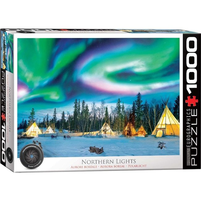 Northern Lights - Yellowknife Puzzel 1000 Stukjes