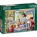 Falcon Backen mit Mutter Puzzle-Stücke 1000