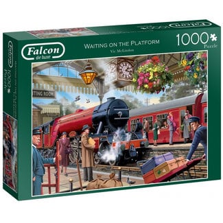 Falcon Waiting on the Platform Puzzle 1000 Pieces