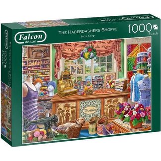 Falcon Die Haberdashers Shoppe 1000 Puzzle Pieces
