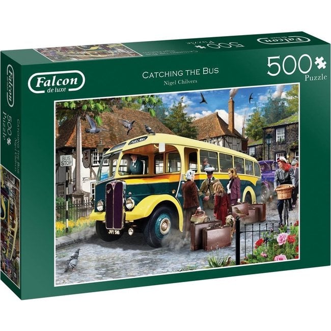 Catching the Bus Puzzle 500 Pieces