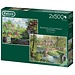 Falcon Puzzle romantique des chalets de campagne 2x 500 pièces