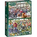 Falcon The Motorcycle Show Puzzle 2x 500 Pieces