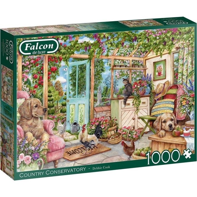 Falcon Land Conservatory 1000 Puzzle Pieces