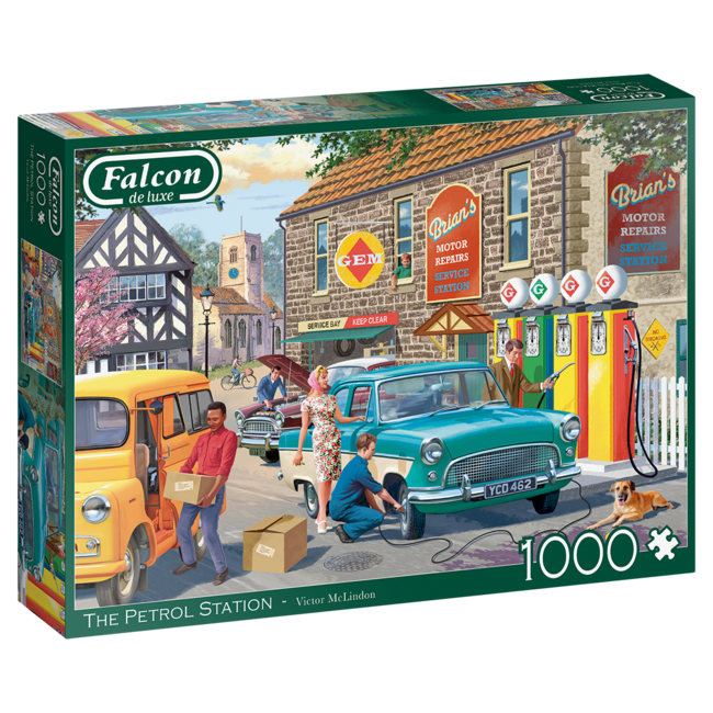 Die Tankstelle 1000 Puzzle Pieces