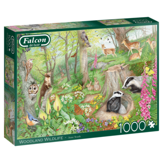 Falcon Woodland Wildlife Puzzle 1000 Pieces