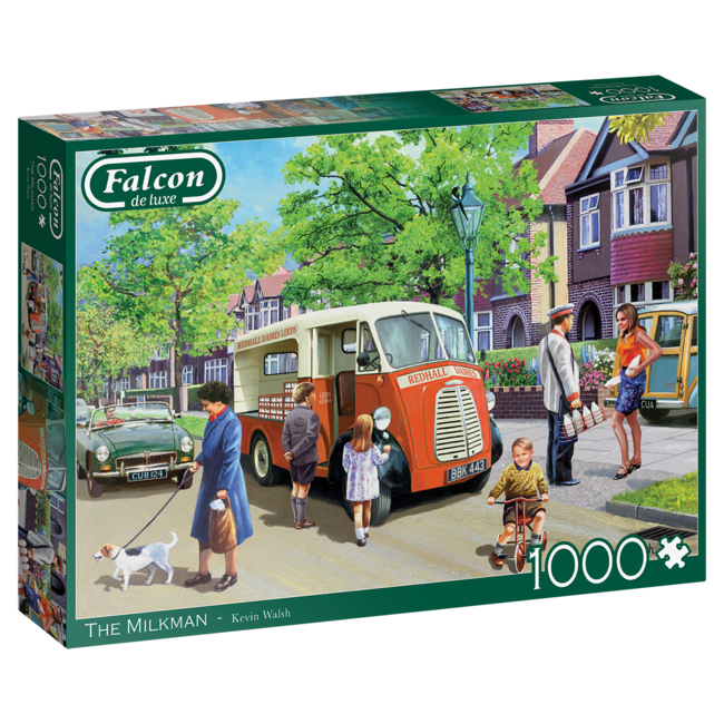 Die Milkman 1000 Puzzleteile