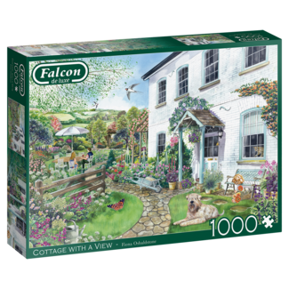 Falcon Puzzle Cottage con vista 1000 pezzi