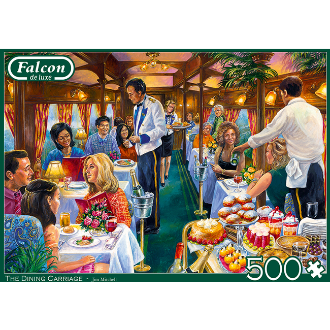 Falcon Puzzle 500 pièces - Le carrosse de la salle à manger