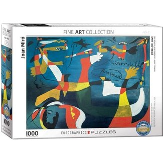 Eurographics L'hirondelle, l'amour - Joan Miro Puzzle 1000 pièces