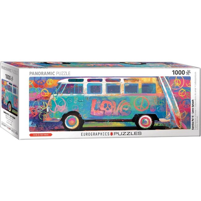 Samba Pa' Ti - Love Bus VW Panorama Puzzle 1000 Piezas
