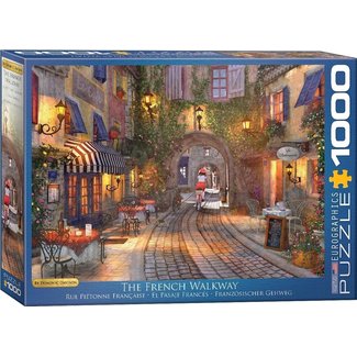 Eurographics The French Walkway - Dominic Davison Puzzel 1000 Stukjes