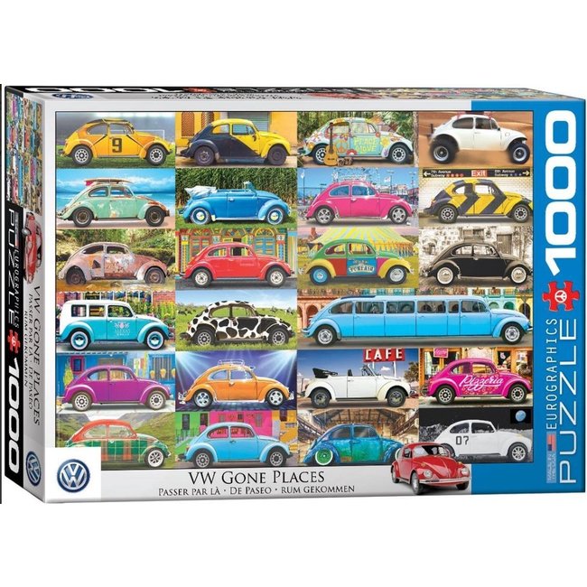 Puzzle VW Gone Places 1000 pezzi