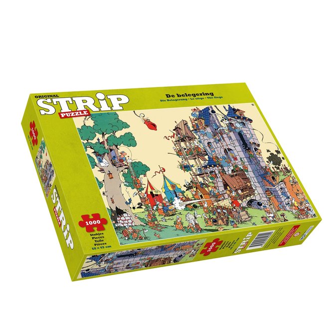 Jumbo Peter de Smet - The Siege 1000 Comic Puzzle Pieces