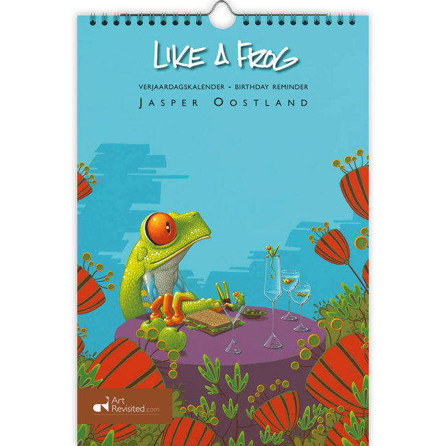 Like a Frog - Jasper Oostland Birthday Calendar