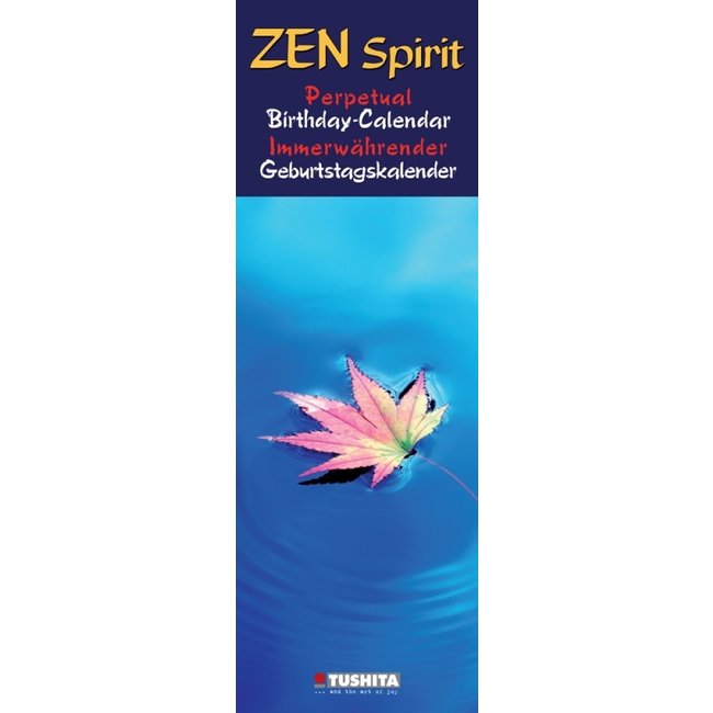 Calendrier d'anniversaire de l'esprit zen
